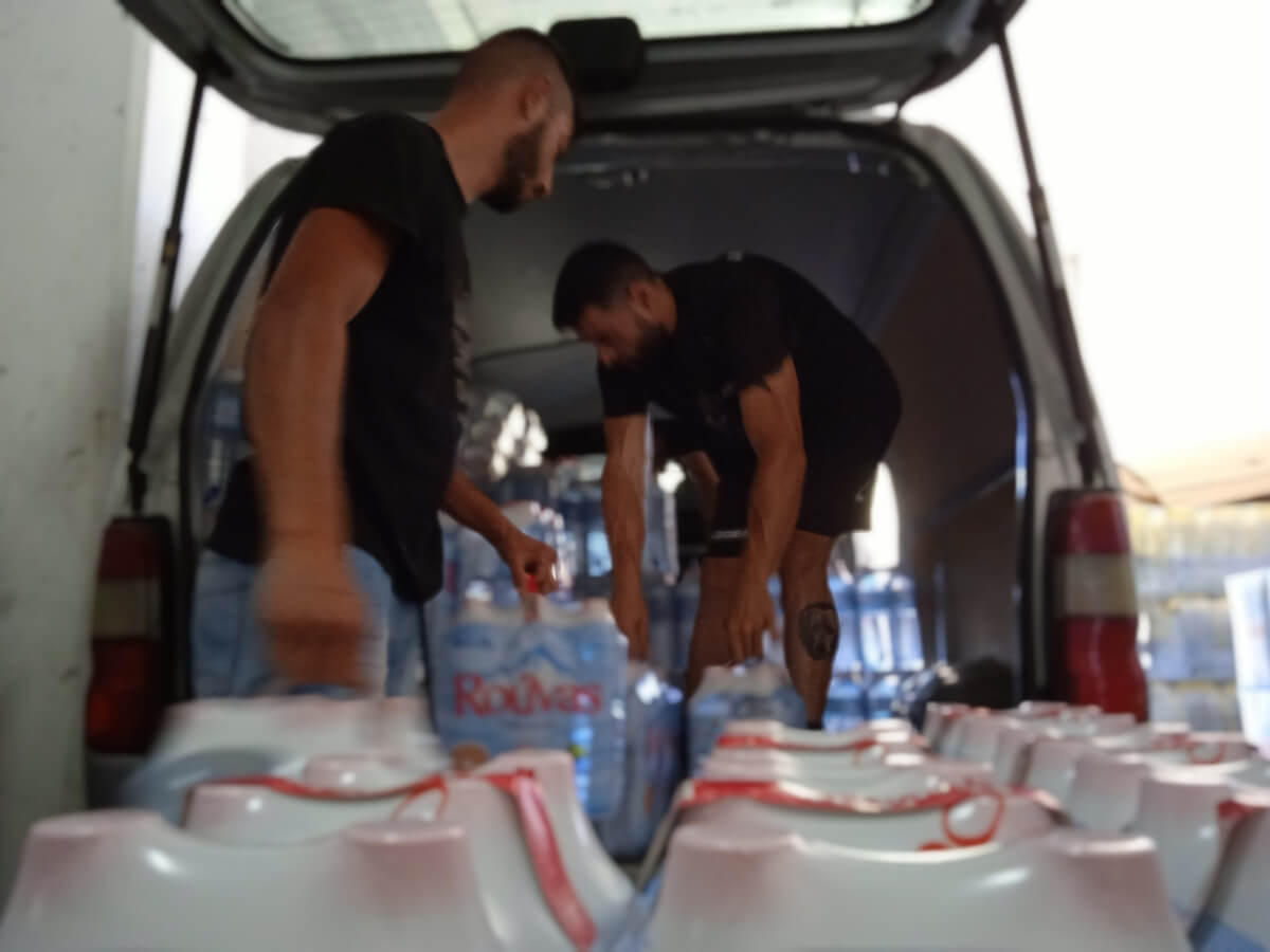 διανομη νερου αυθημερον παραδοση